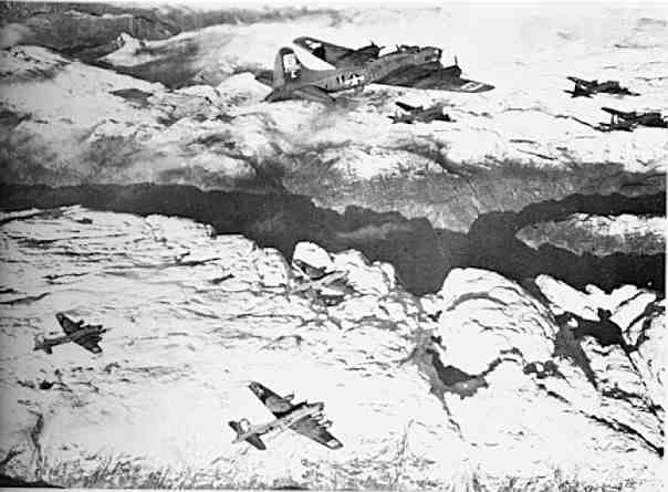 B-17s Over the Alps
