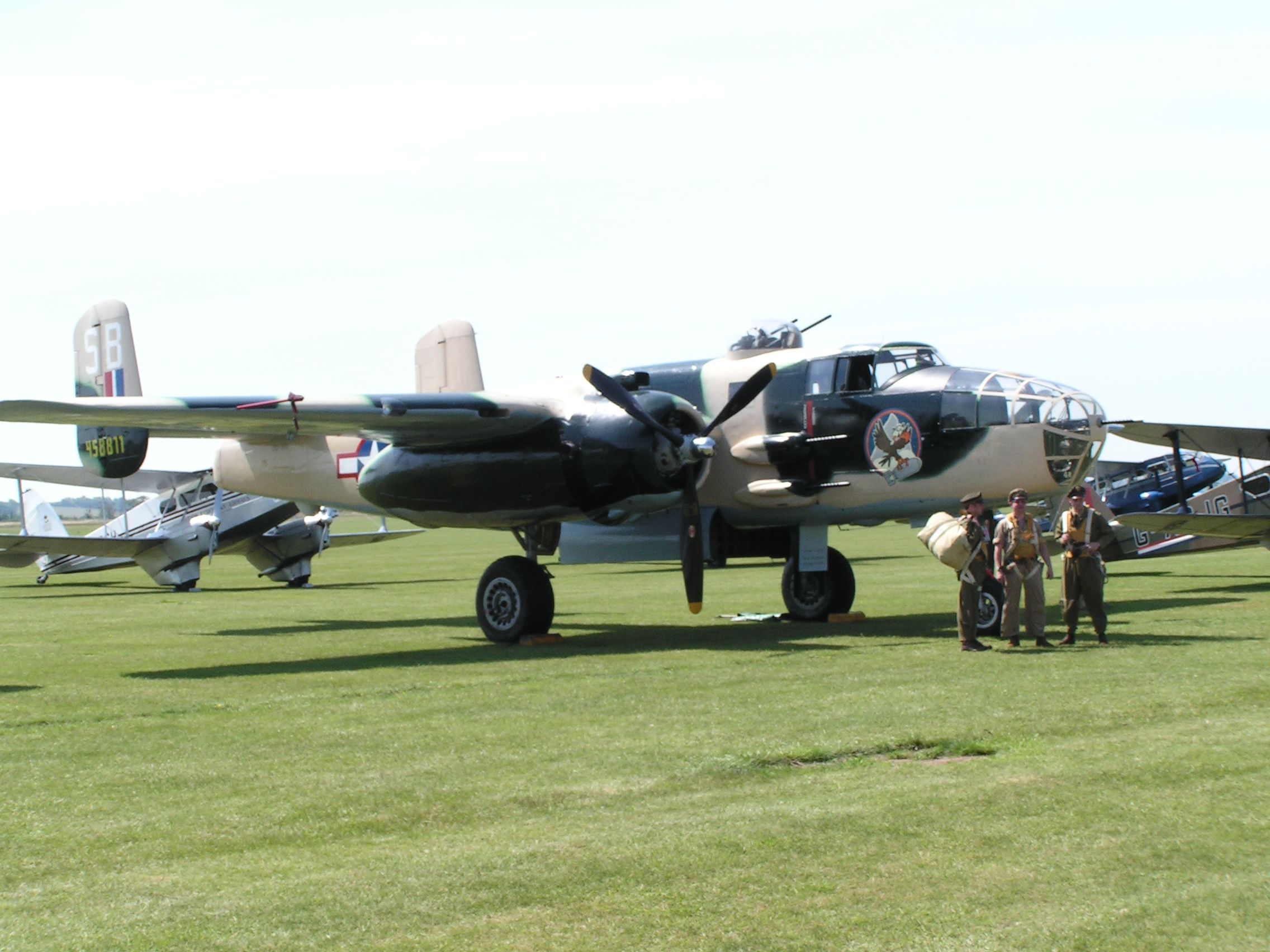 b-25 mitchell 'russels raiders'