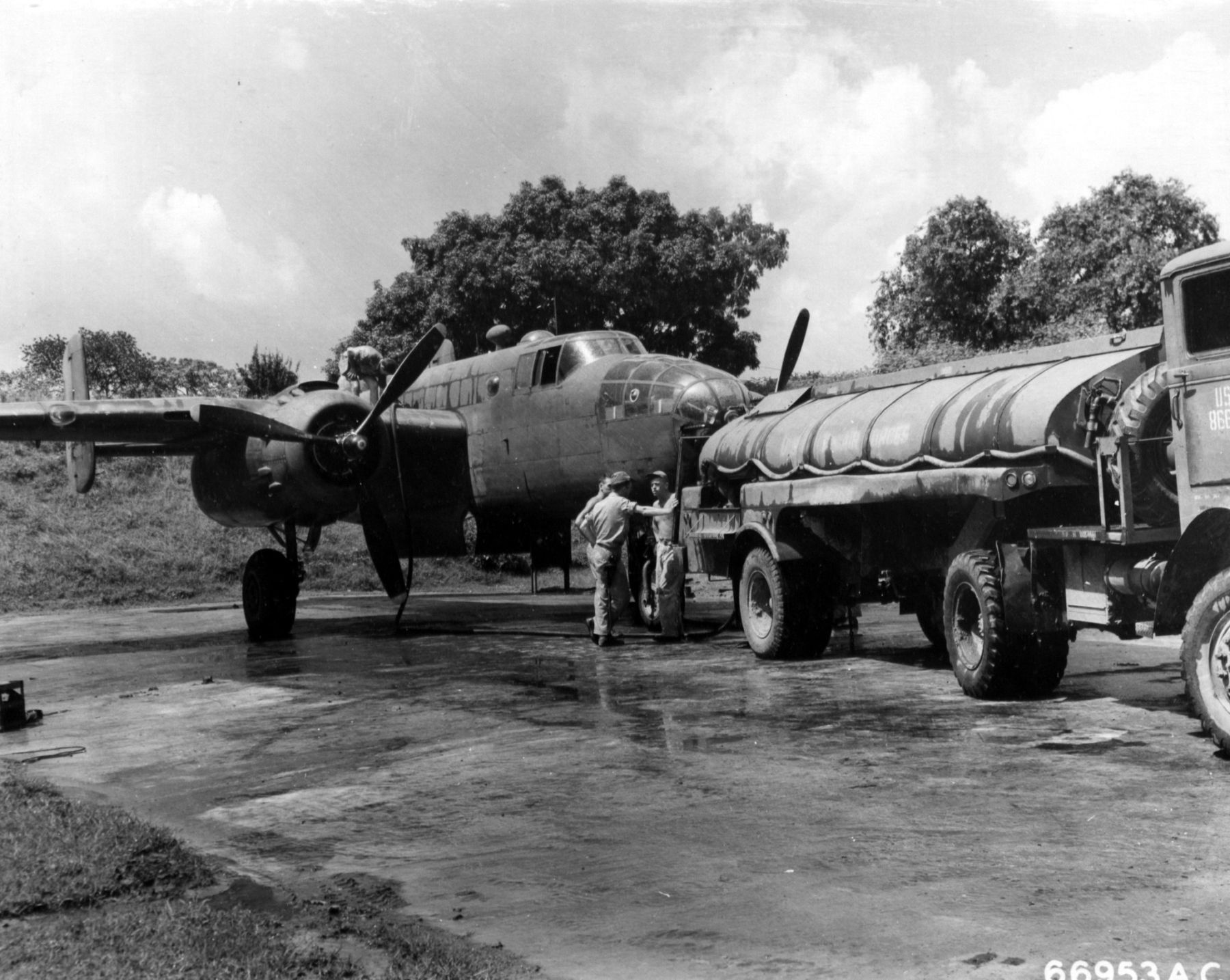 B-25 of the 341st BG, India, ca 1943