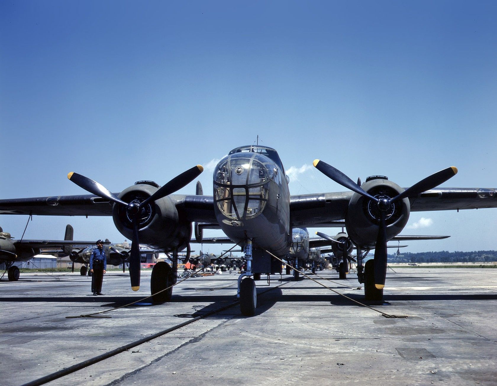 B-25_First_Flght