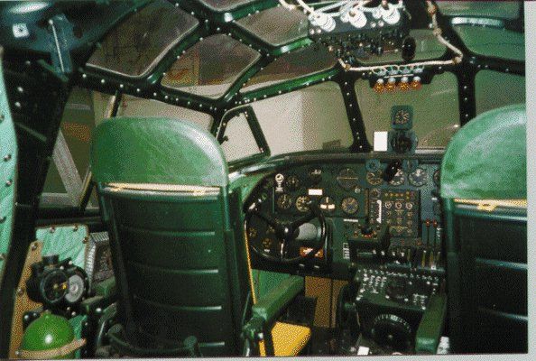 B24 Liberator cockpit
