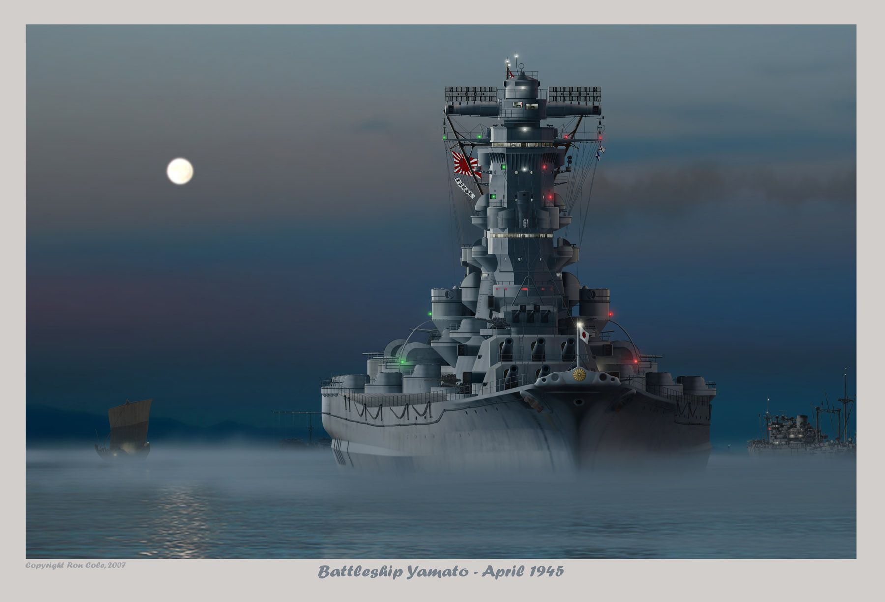 Battleship Yamato - final mission survivor autograph