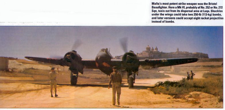 Beaufighter on Malta