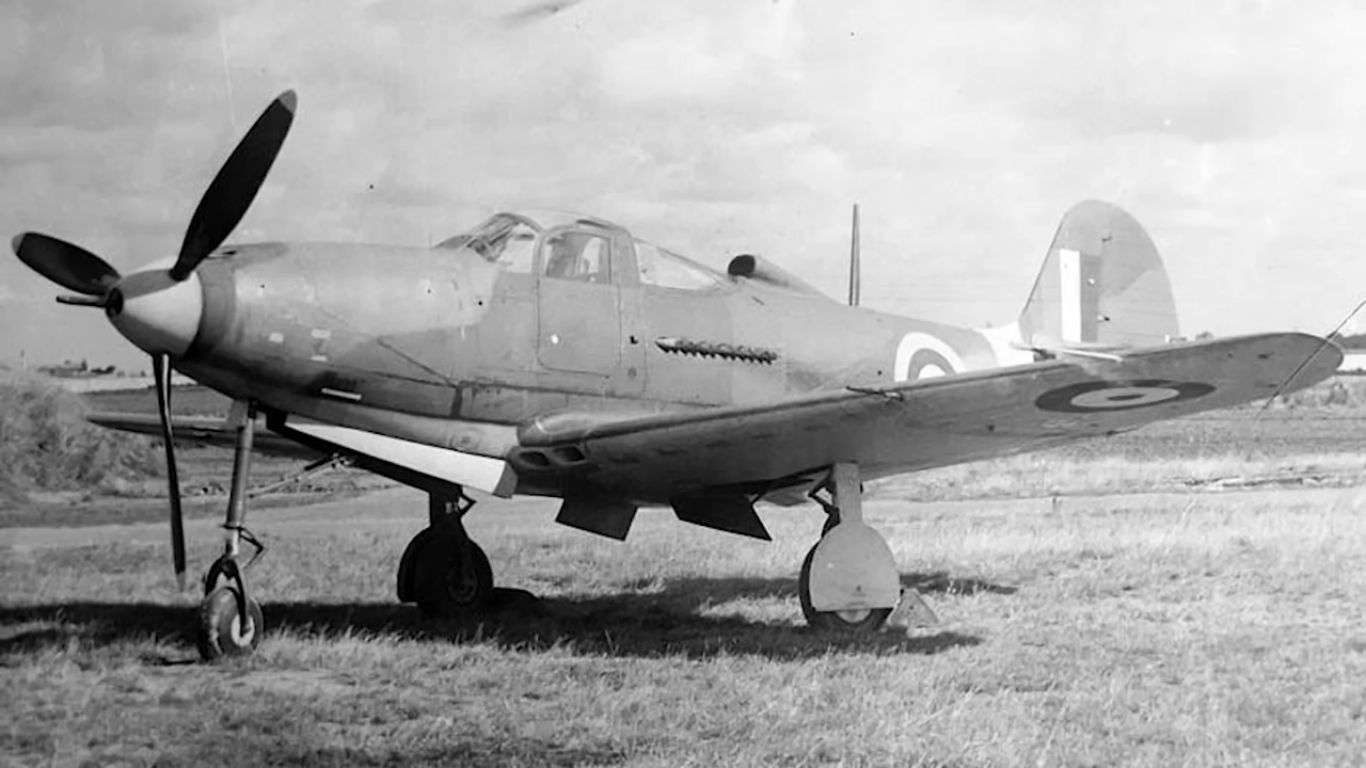 Bell P-400, Airacobra Mk.I, s/n AH577, No. 601 Squadron RAF, Duxford, Cambridgeshire