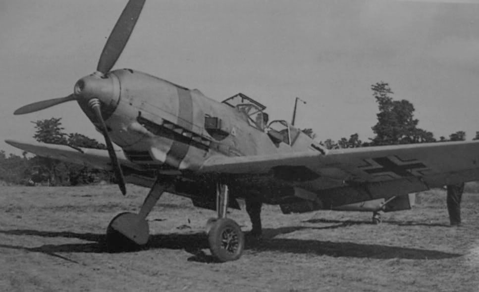 Bf 109E-4 of the JG 53.