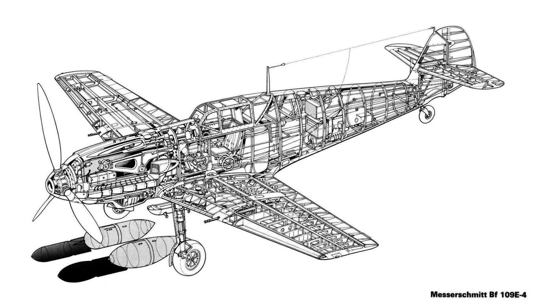 Bf 109E-4
