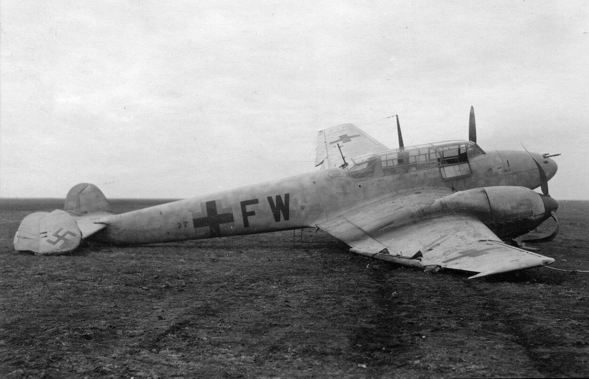 Bf 110C-3 W.Nr. 973, 2Z+FW of IV./NJG 6, Ziliştea airfield (Romania), April 1944