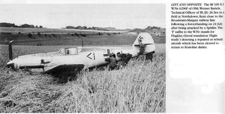 Bf109E-1 Wnr 6296F