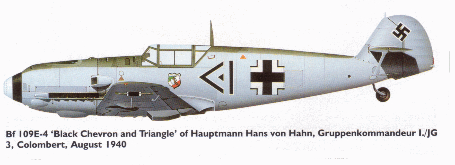 Bf109E Hans Assi Hann