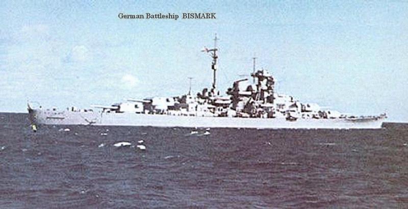 bismark, starboard side