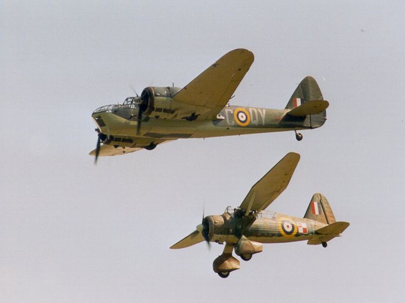 Blenheim and Lysander 800 x 600