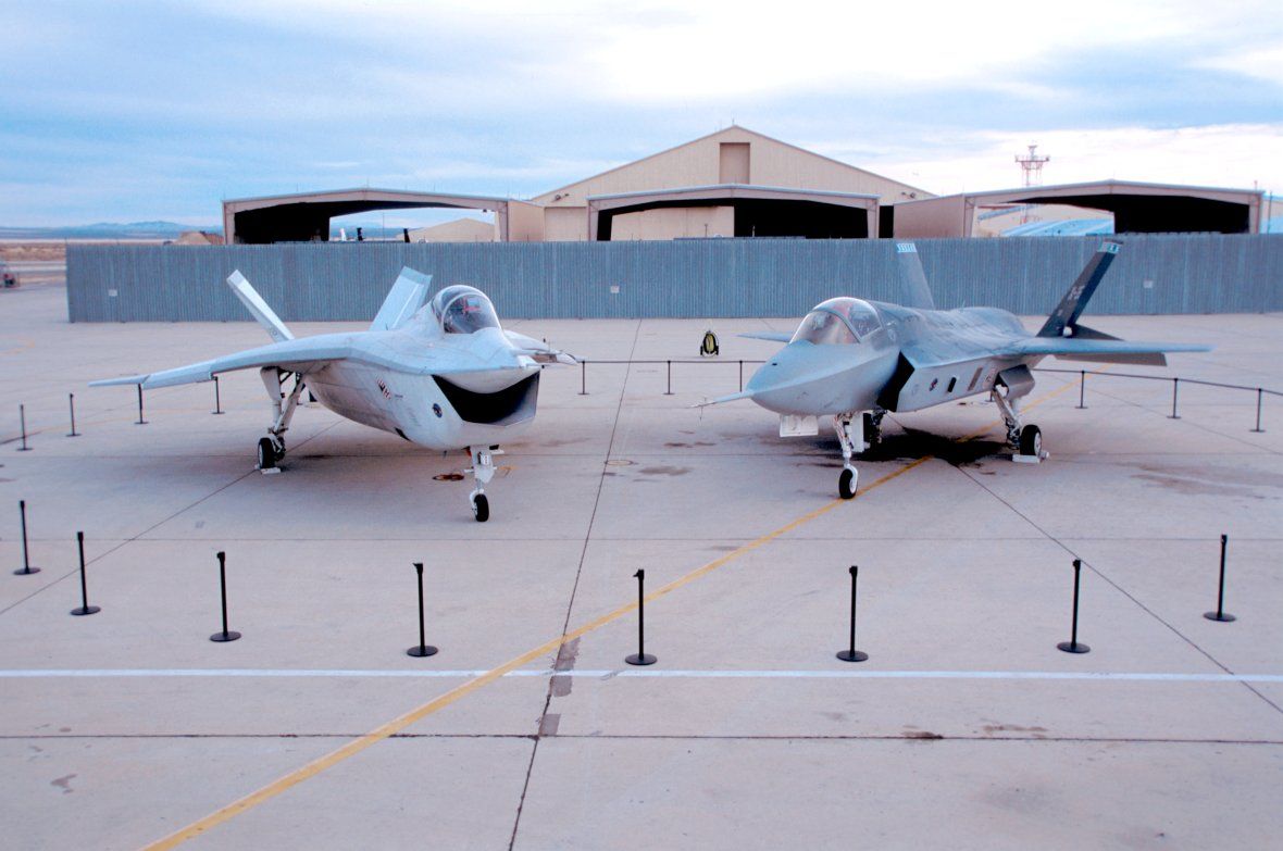 Boeing X-32 and Lockheed X-35