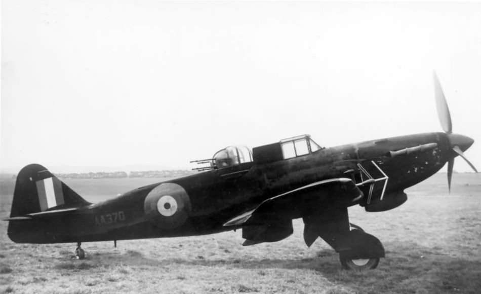 Boulton Paul Defiant NF Mk.II with the A.I. Mk.IV radar, 1941 (1)