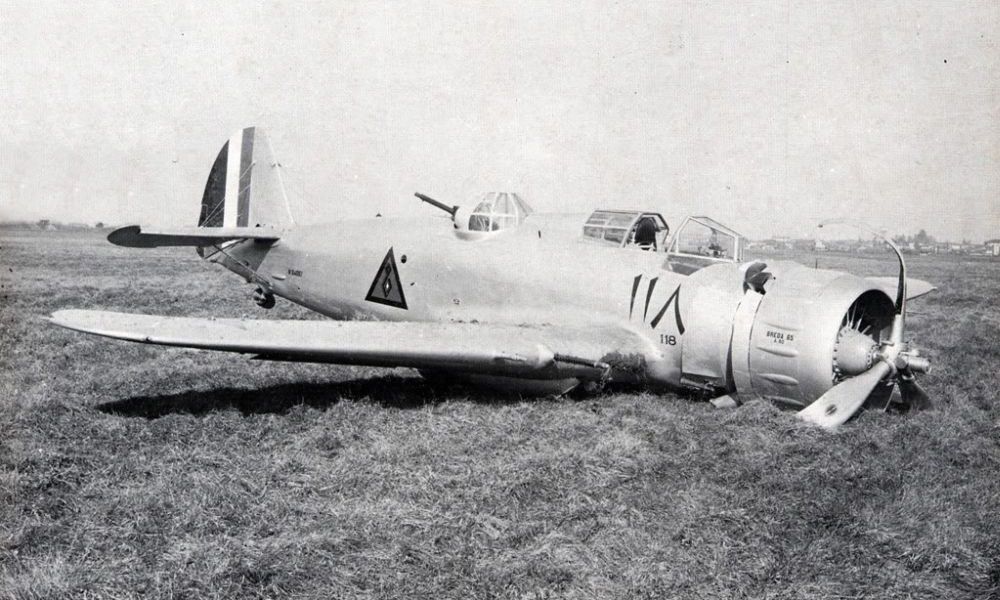 Breda Ba.65 A.80 118, RIAF 5 Squadron, crashed at Al-Rashid airbase, 1940-41 (2)