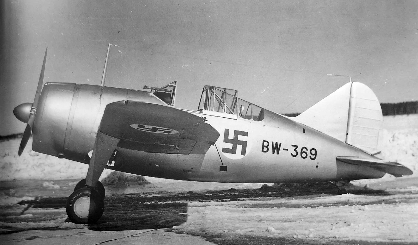 Brewster B-239 Buffalo, BW-369, Finnish AF, 1940 (1)
