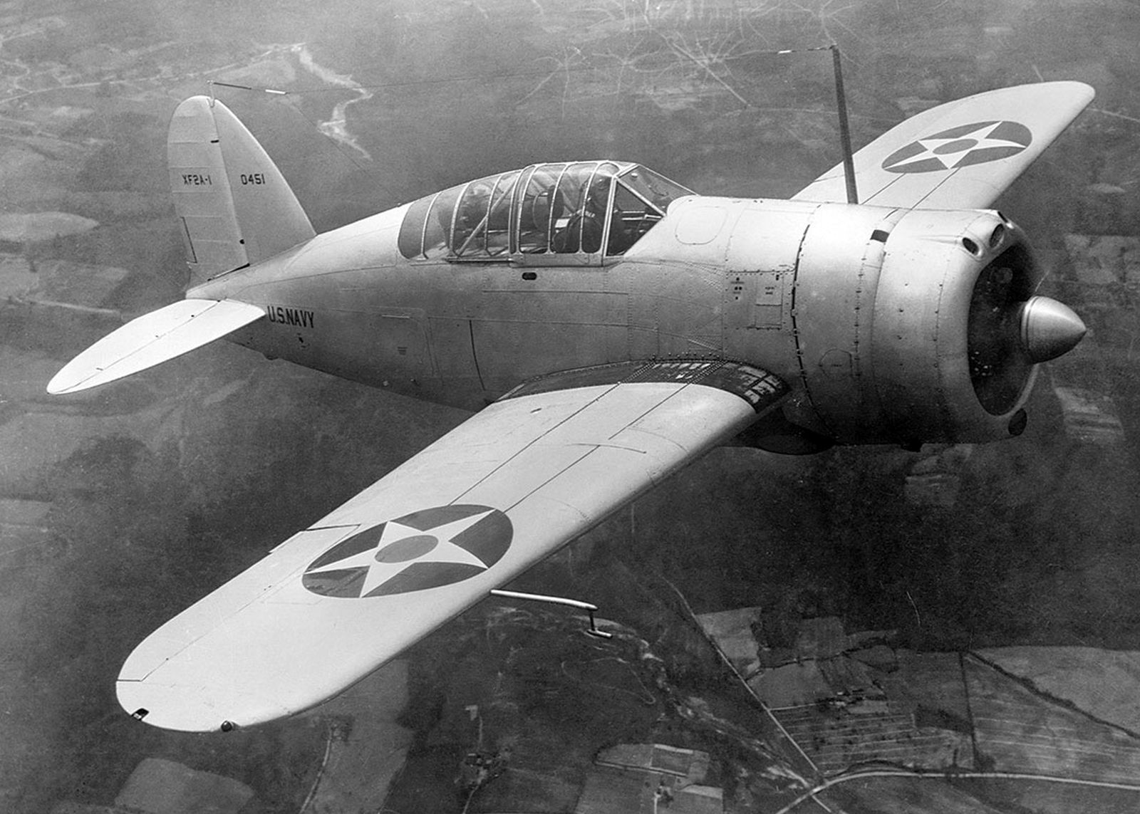 Brewster XF-2A-1 trials, 1938 (2)