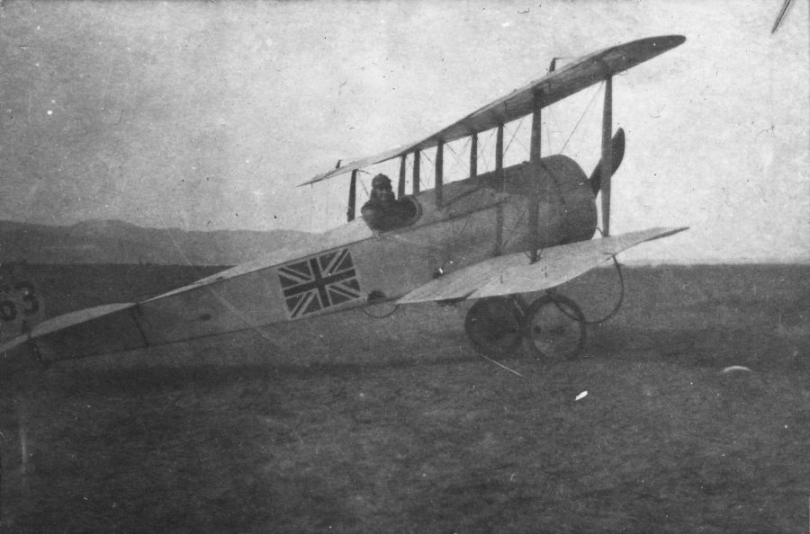 Bristol Scout C no. 1263 at Lemnos airfield 1915