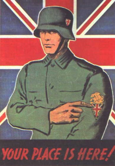 British Free Corps Poster