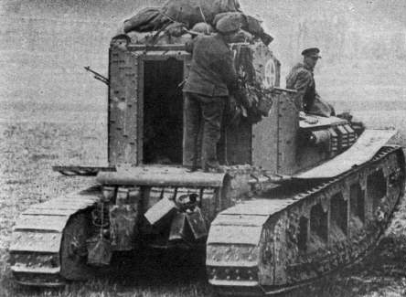 British light tank, known as a Whippet