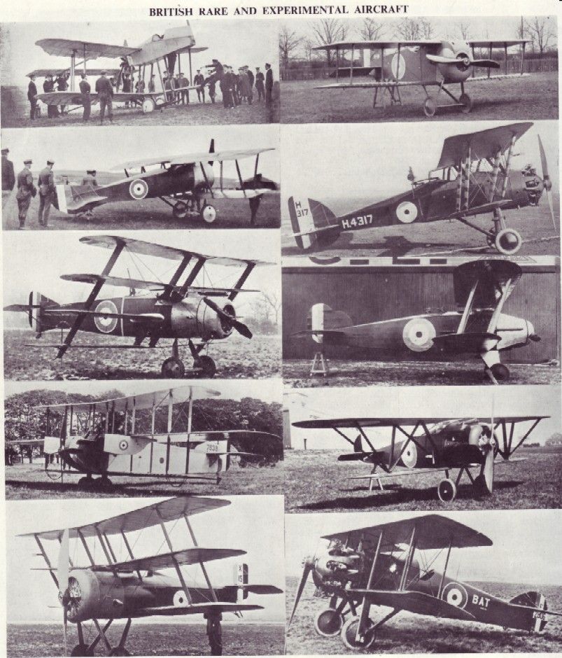 British rare and Experimental Fighter Aircraft 1