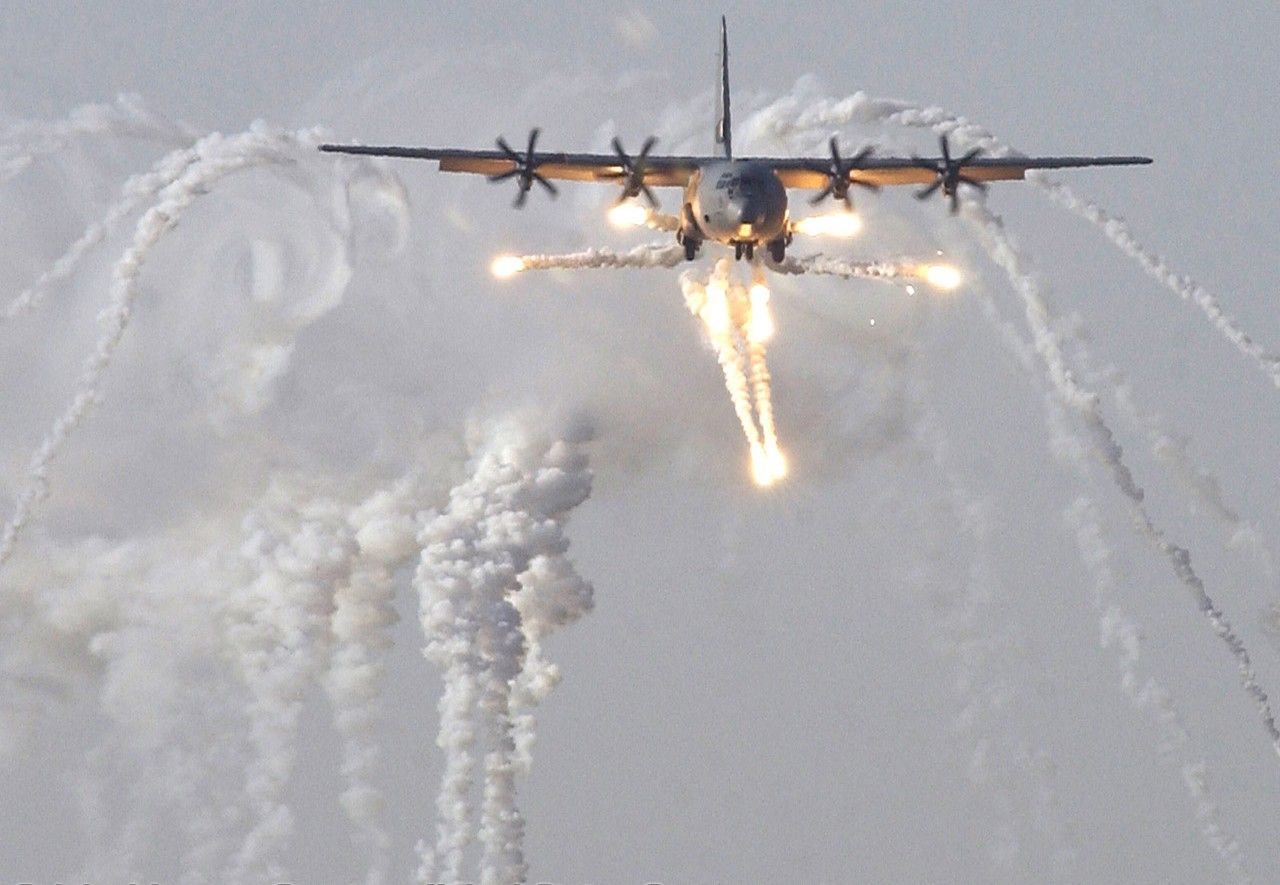 C-130J in dessert