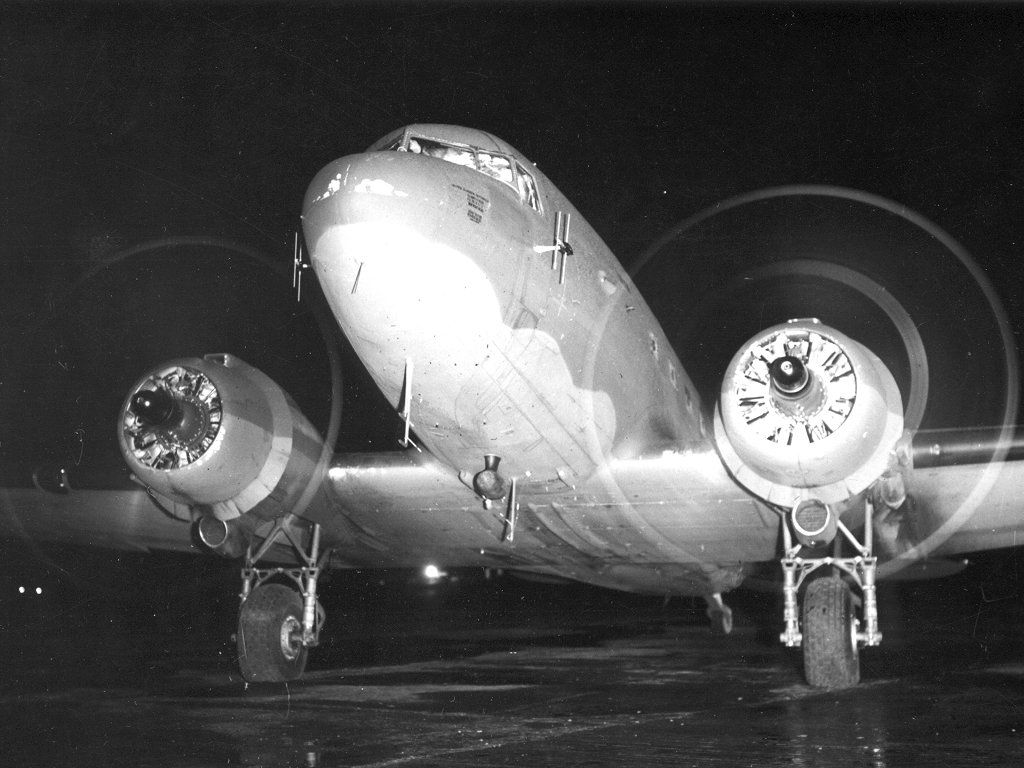 C-47 at night