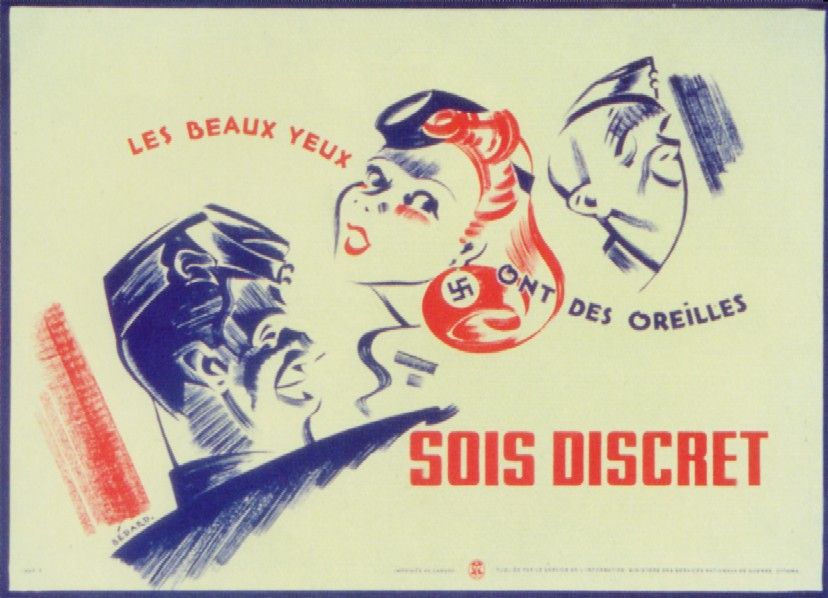 Canadian propaganda poster