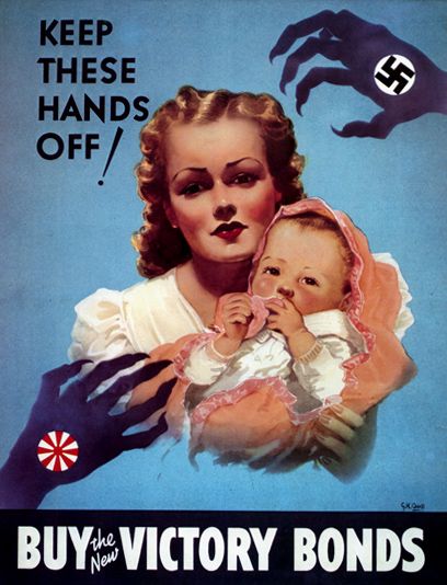 Canadian World War Two Propaganda Poster