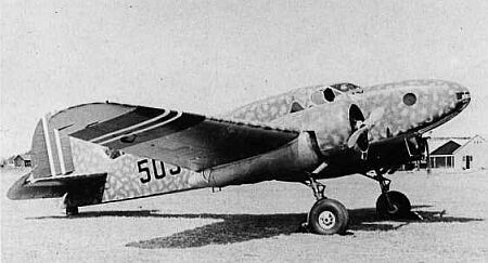 Caproni CA.310 of the Norwegian Air Force