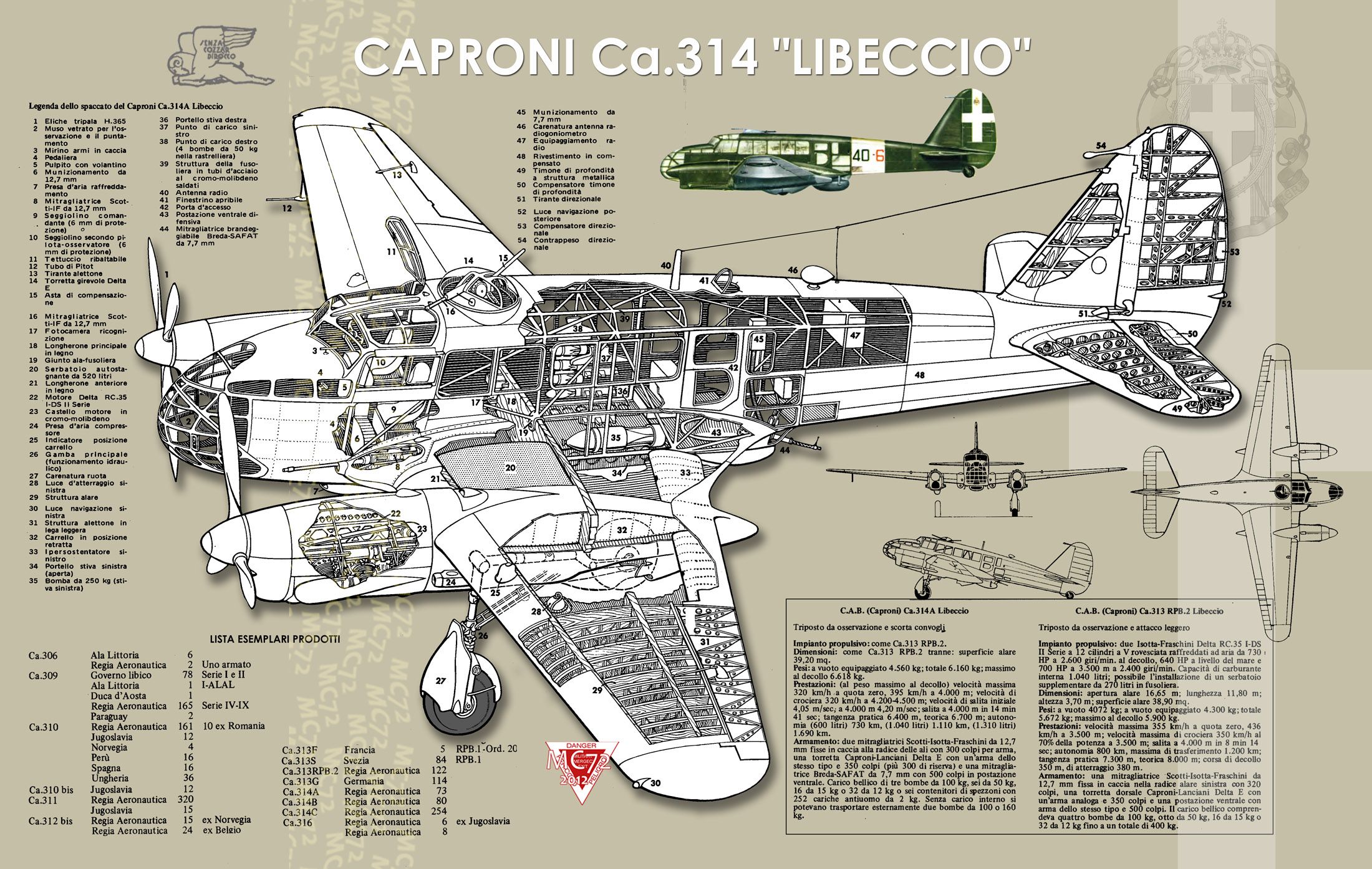 Caproni_Ca_314_Libeccio