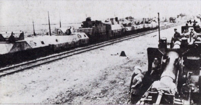 Captured Soviet Armoured Train