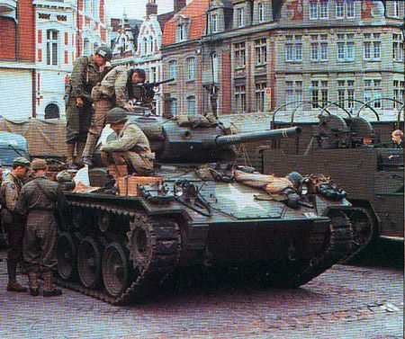 Chaffee tank in a Dutch town | Aircraft of World War II - WW2Aircraft ...