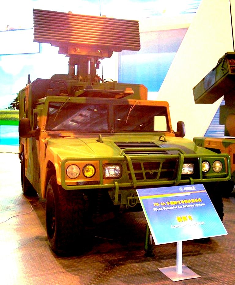 Chinese Humvee Avenger SAMs