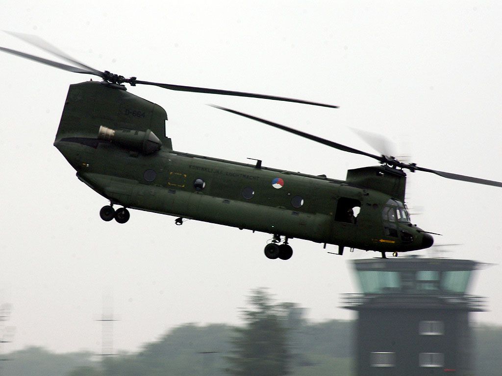 chinook flyby
