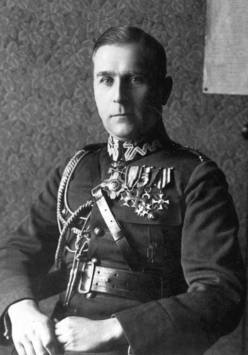 Colonel Tadeusz Kutrzeba (1886-1947), future General and the Commander of the Army Poznań in 1939.