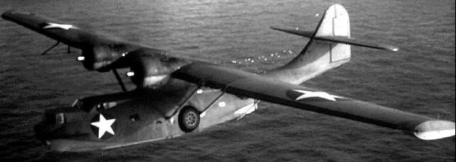 Consolidated PBY Catalina in full flight