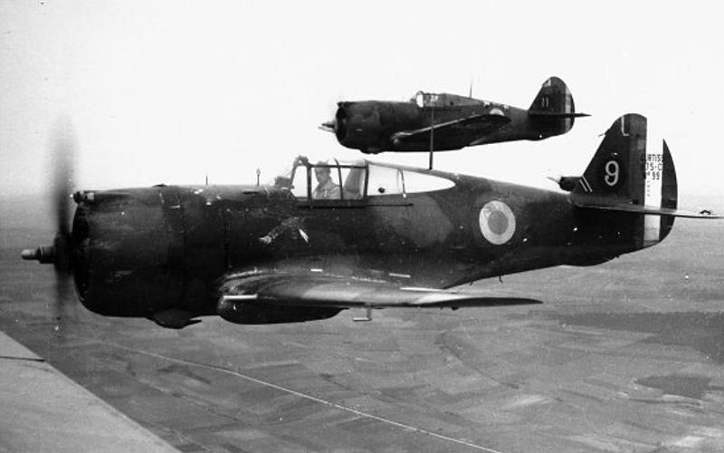 Curtiss H.75 no.99, GC I/4, 1940