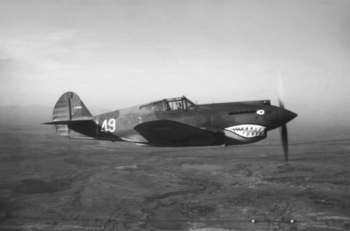 Curtiss Hawk 81A, "White 49", AVG, 1942