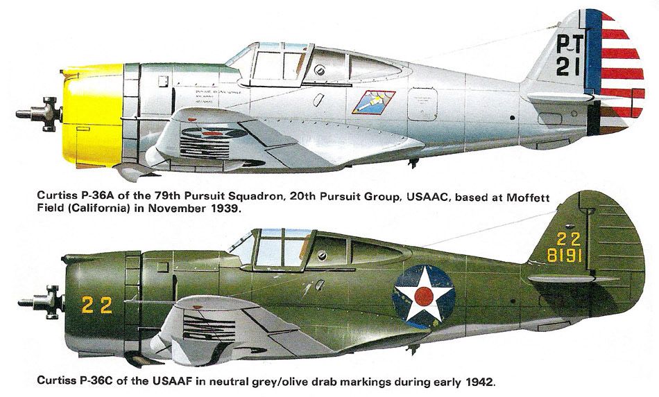 Curtiss  P-36