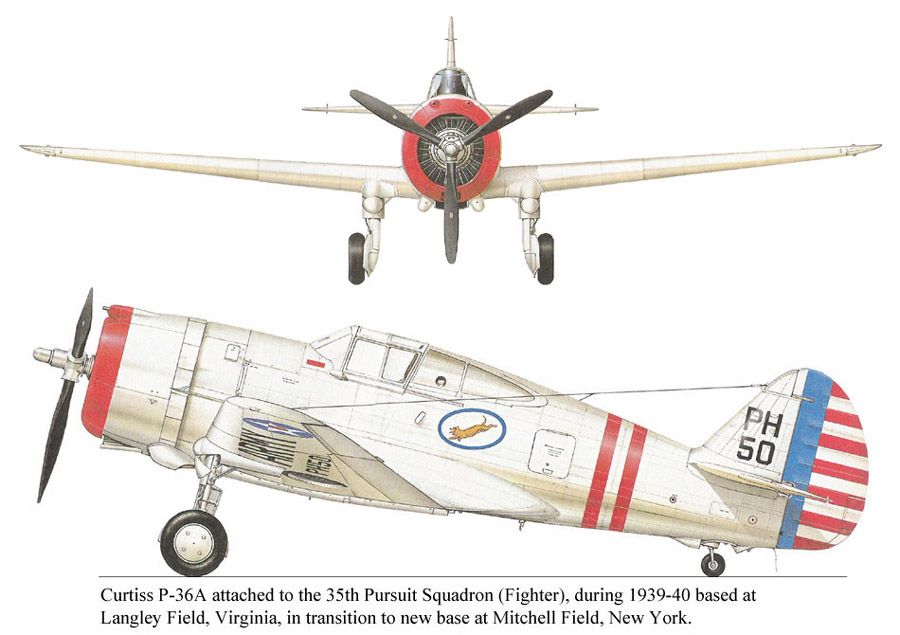 Curtiss P-36A Hawk | Aircraft of World War II - WW2Aircraft.net Forums
