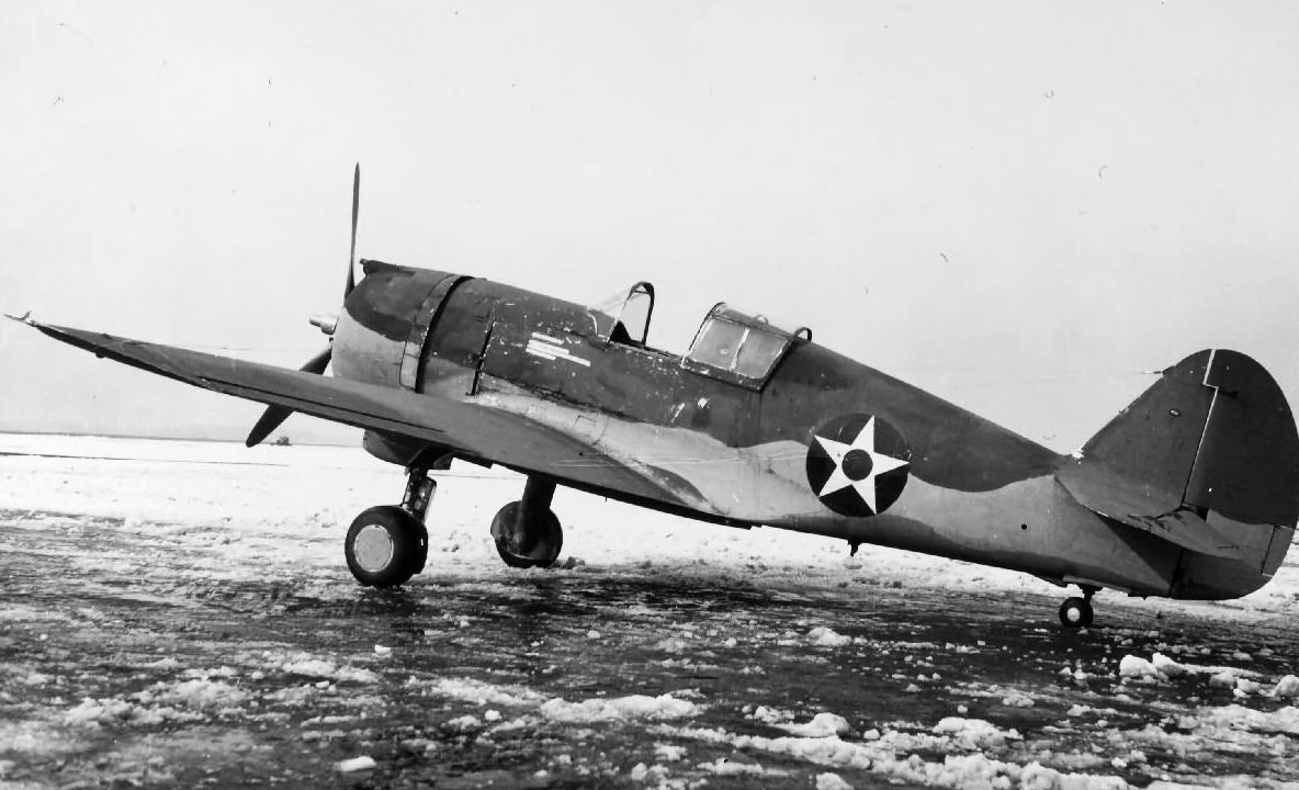 Curtiss P-36C camouflage test Maxwell Field, 1940 (3)