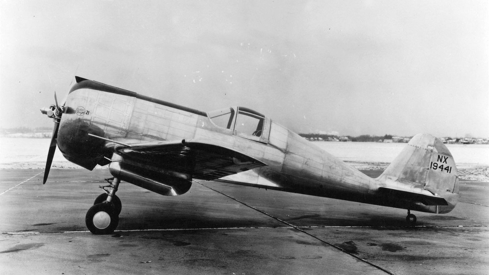 Curtiss-Wright CW-21B, NX19441 prototype (large 1)