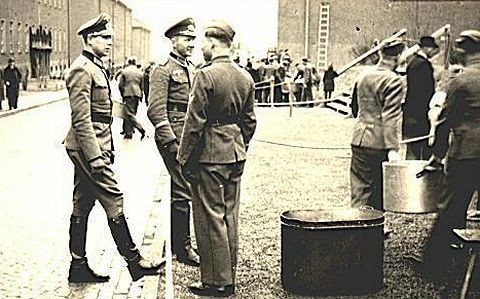 Day of the armed forces in the Gneisenau barracks , Germany - 1943.