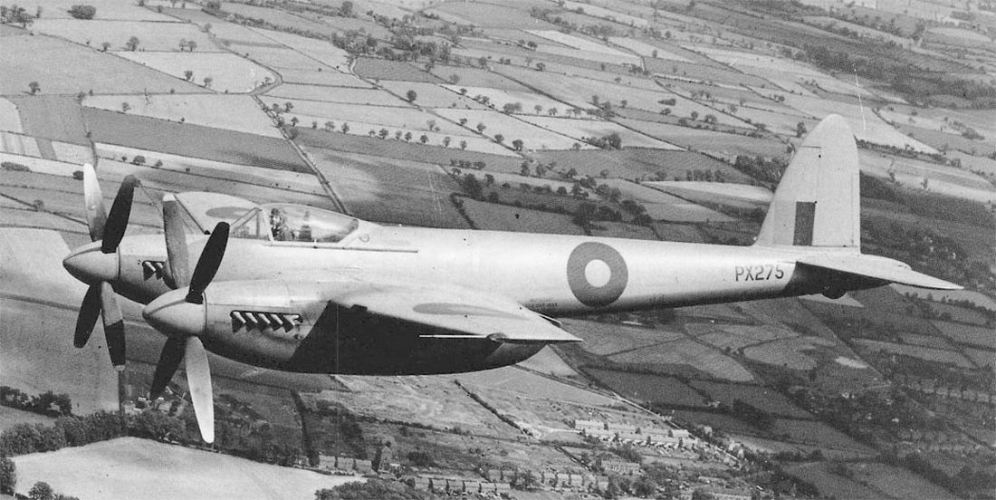 De Havilland DH-103 Hornet PX275