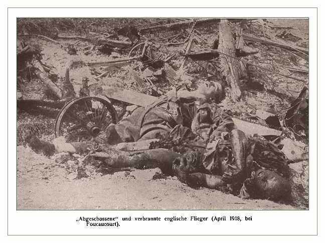 Dead British pilots, 1918.