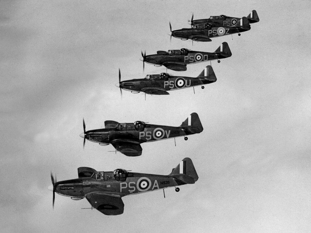 Defiants of 264 Sqn