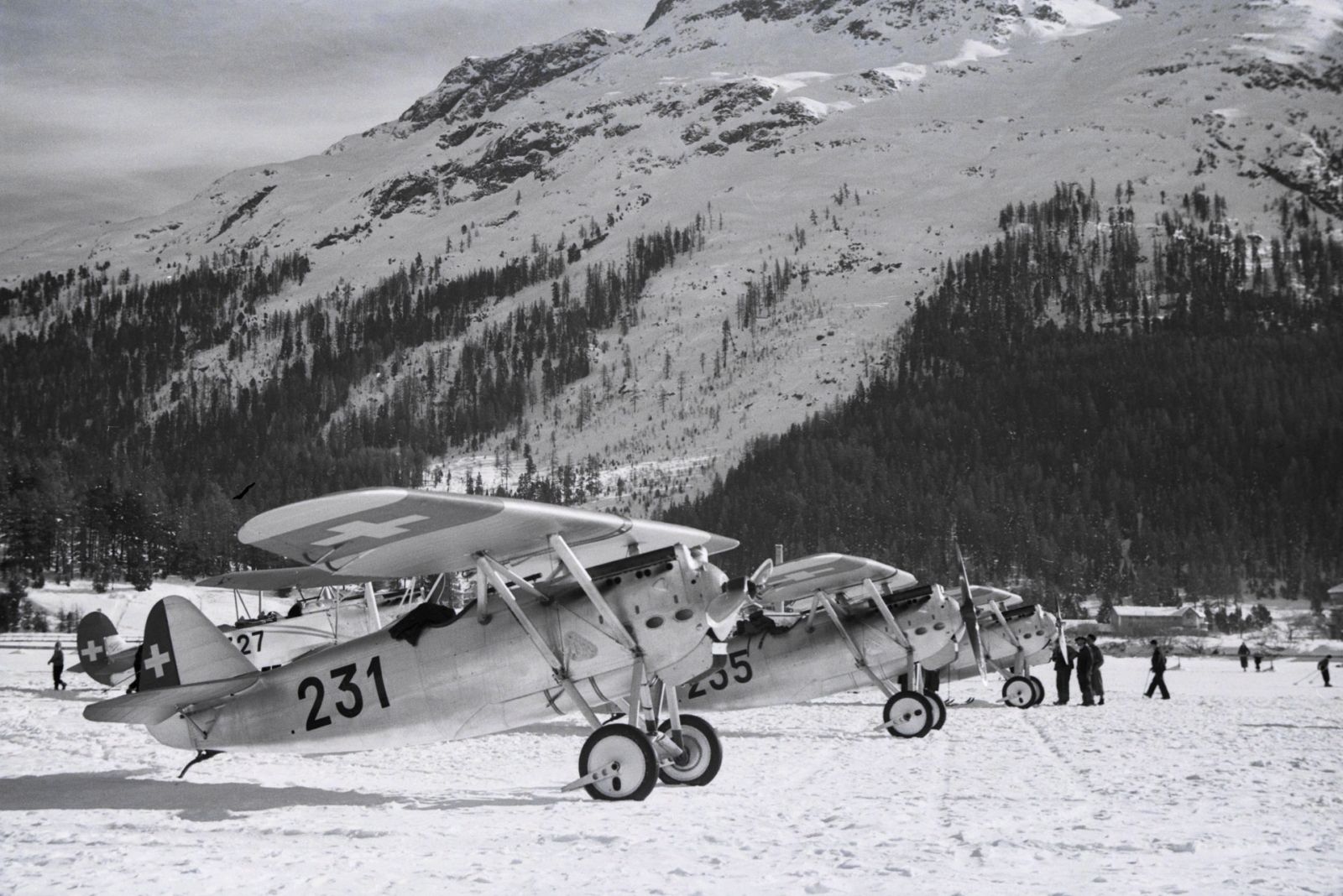 Dewoitine D.27 lll no.231 and 235, the Swiss AF