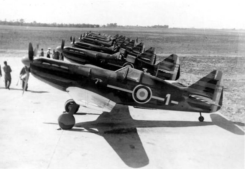 Dewoitine D.520, GC I/2 at Châteauroux-Déols,1941