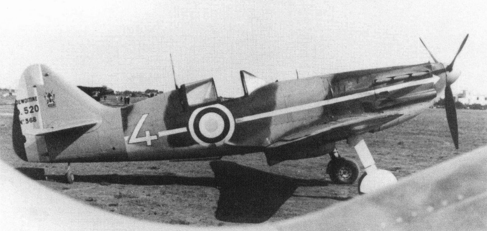 Dewoitine D.520 no.368, GC III/6, 1941