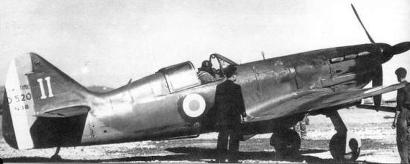 Dewoitine D.520 no.48 GC I/3, 1940